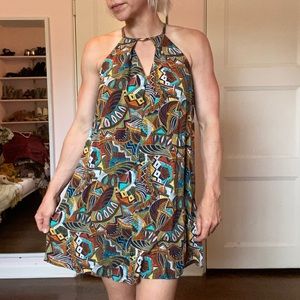 Tank babydoll mini tent shift dress